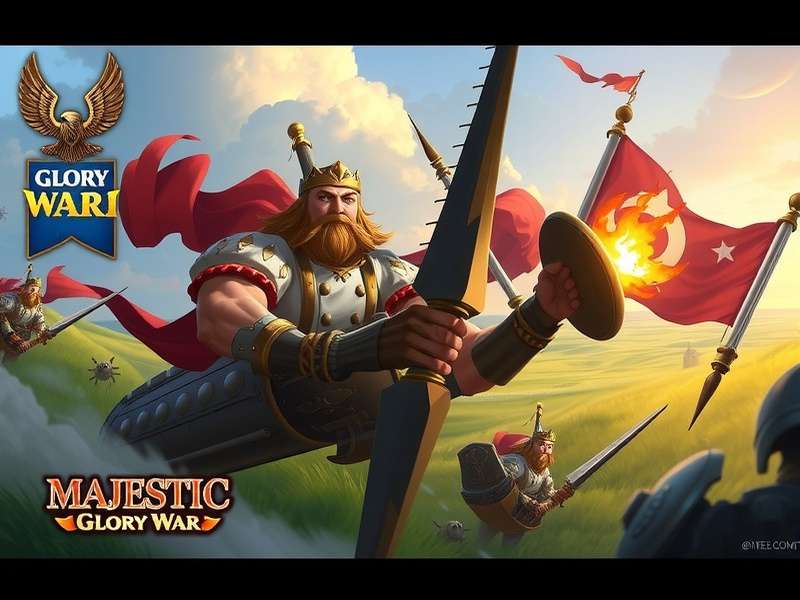 Majestic Glory War Game Banner